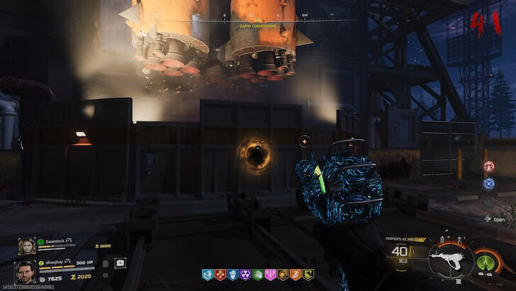 CoD BO7 Yellow Portal Space Rocket
