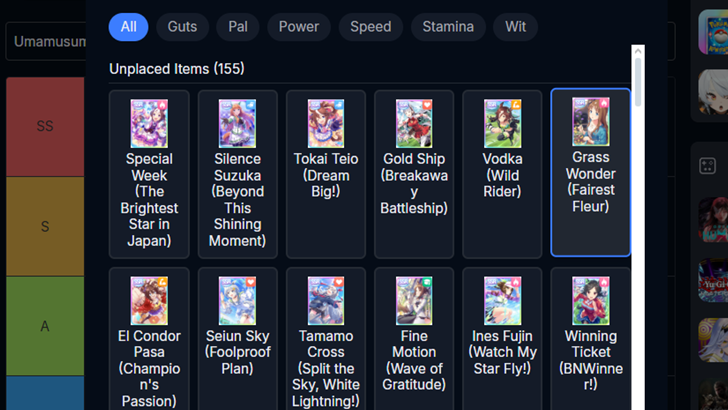 Tier List Maker Step 2