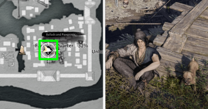 Ballads and Pawprints Map Location