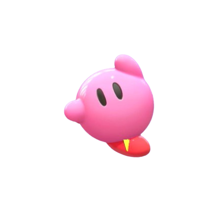 Sticker (No-Mouth Kirby)