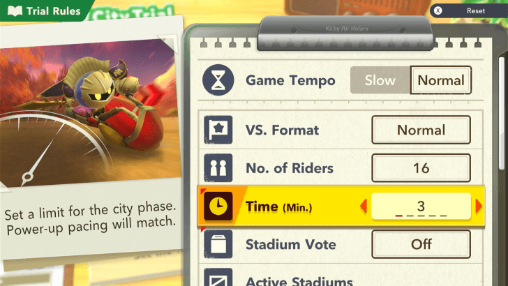 Change City Trial Rules For Faster Games