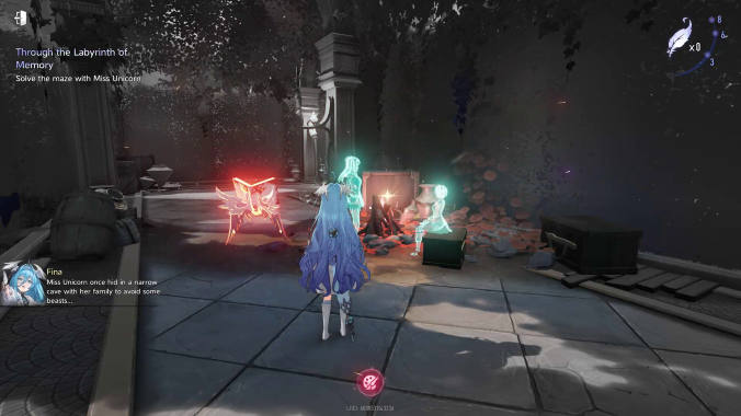 Through the Labyrinth of Memory Campfire Path