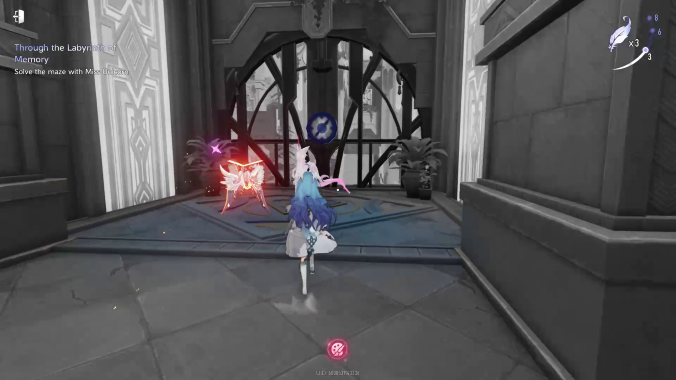 Through the Labyrinth of Memory Blue Engraved Disc