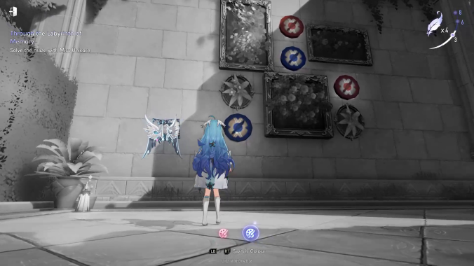 Through the Labyrinth of Memory Wall with Blue & Red Discs