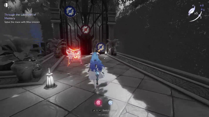 Through the Labyrinth of Memory — Multi-Disc Door