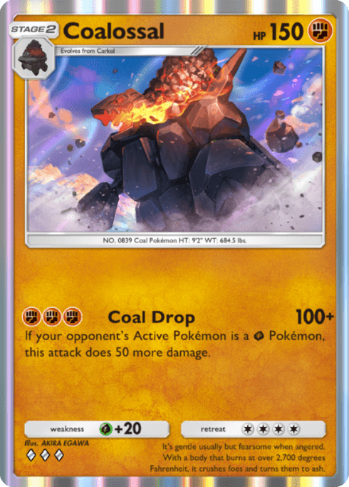 Pokemon TCG Pocket - B1 147 Coalossal