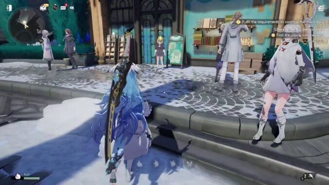 Unexpected Commission Cassandra at the Bookstore