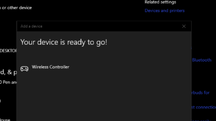 Controller Connected Successfully