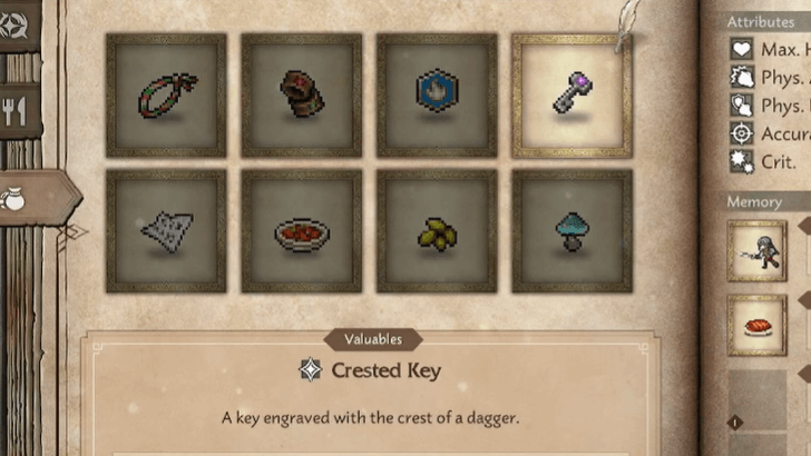 Crested Key