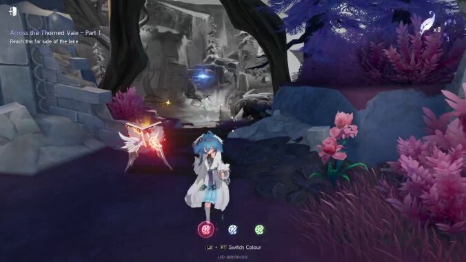 Unexpected Commission First White Feather Jump