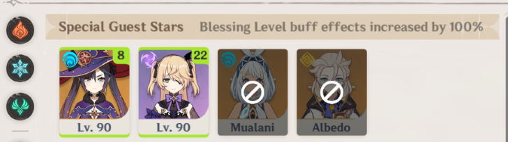 Genshin Impact - Special Guests Characters Season 18