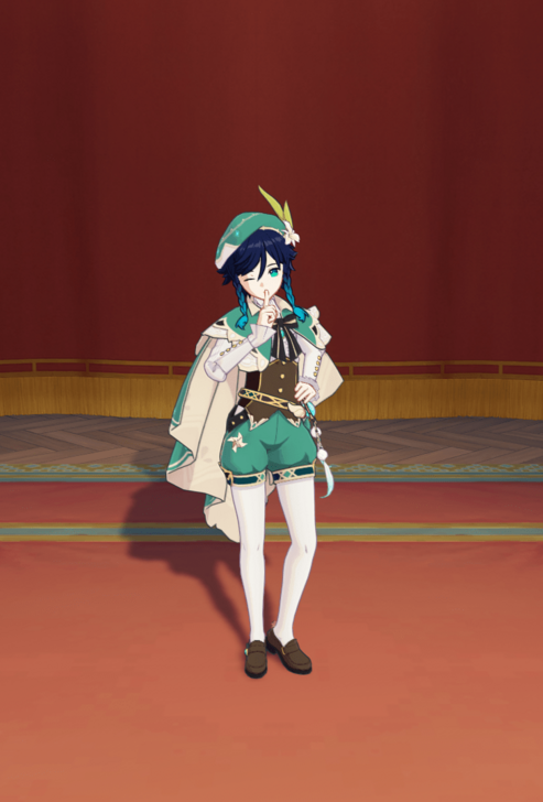 Genshin Impact - Venti - Playful Shushing