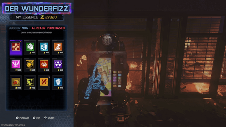 CoD Bo7 Der Wunderfizz Perk Selections