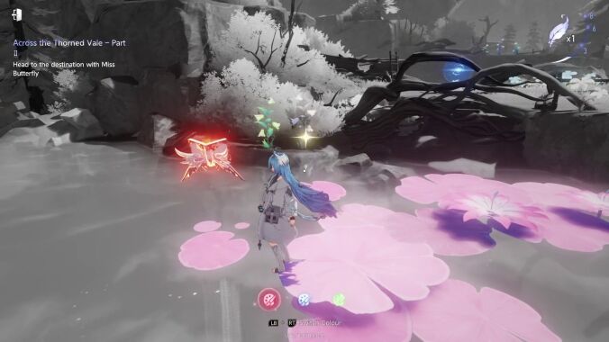 Across the Thorned Vale — Painting Green Flowers