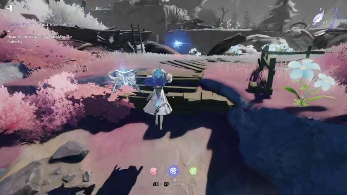 Across the Thorned Vale — White Feather in Next Area