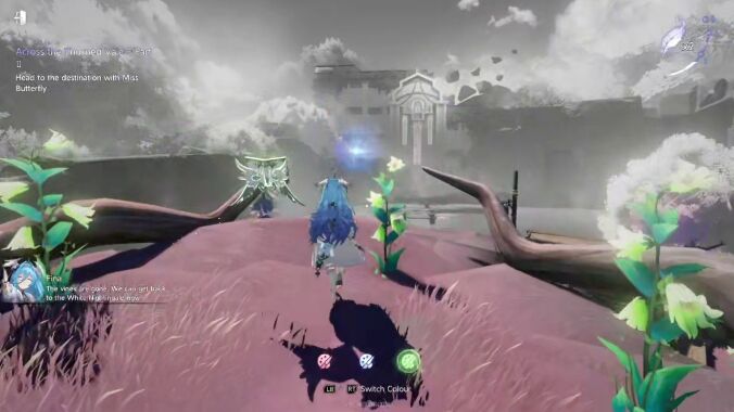 Across the Thorned Vale — White Feather Beyond Branches