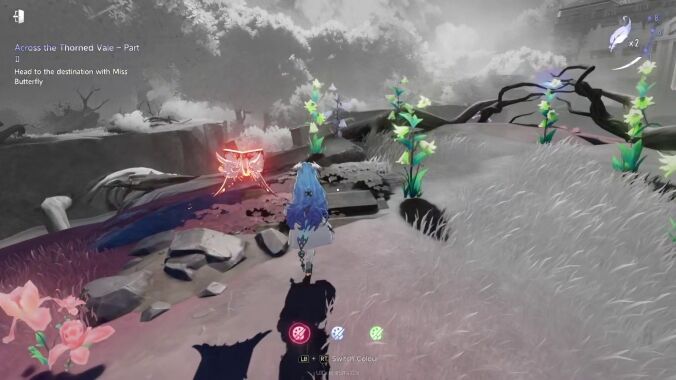 Across the Thorned Vale — Green Flower Branch Removal