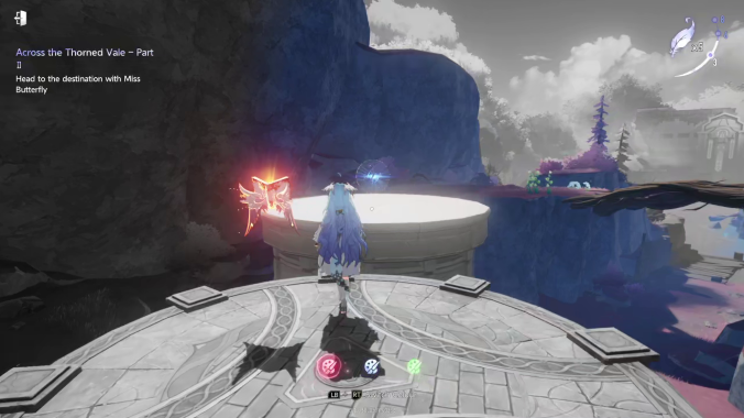 Across the Thorned Vale — White Feather on High Pillar