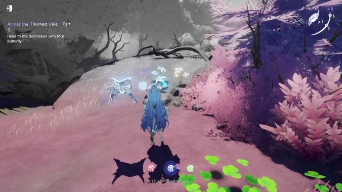 Across the Thorned Vale — Blue Flower Ahead