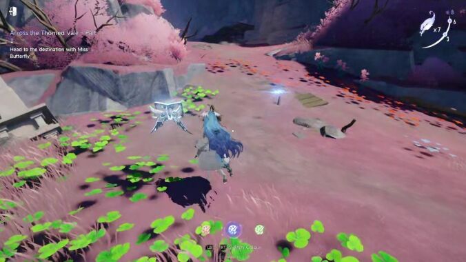 Across the Thorned Vale — Central Area White Feather