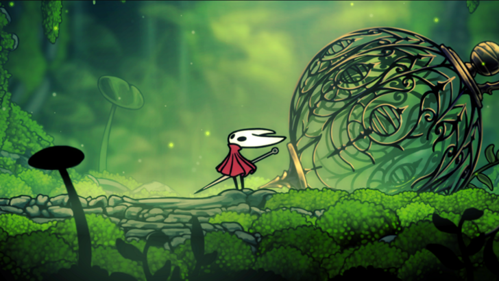 Hollow Knight Silksong Hornet Looking Up