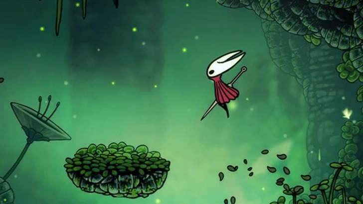 Hollow Knight Silksong Hornet Jumping