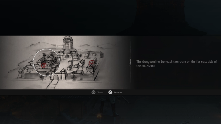 WWM - Inspect Map to Dungeon