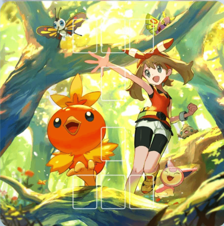Pokemon TCG Pocket - May and Torchic Playmat