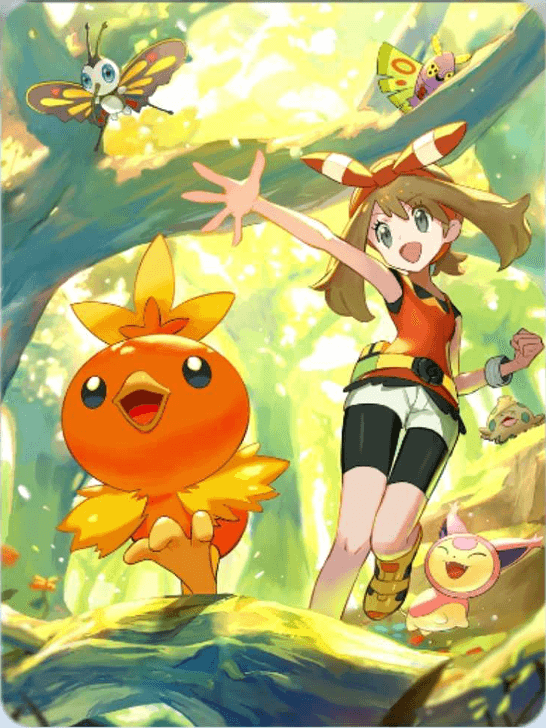 Pokemon TCG Pocket - May and Torchic Cover