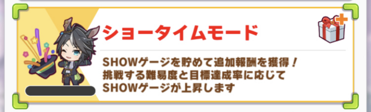 Fuji Kiseki Showtime Mode