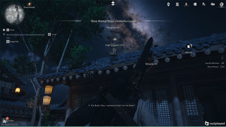 Nine Mortal Ways Umbrella Camp