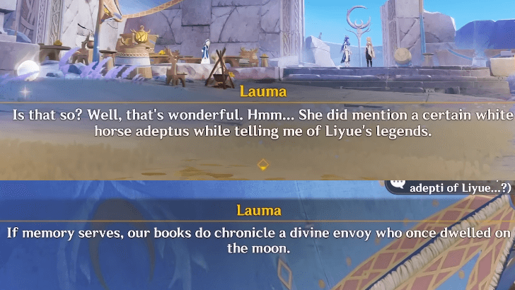 Genshin - Zibai in Frostmoon Scions