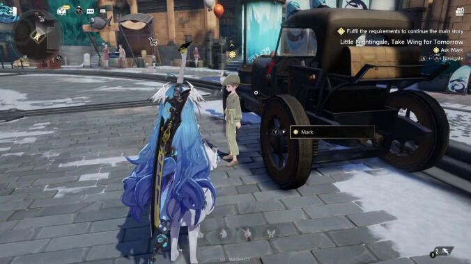 Little Nightingale, Take Wing for Tomorrow - Talk to Mark