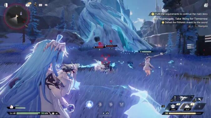 Little Nightingale, Take Wing for Tomorrow - Defeat the Filthoids