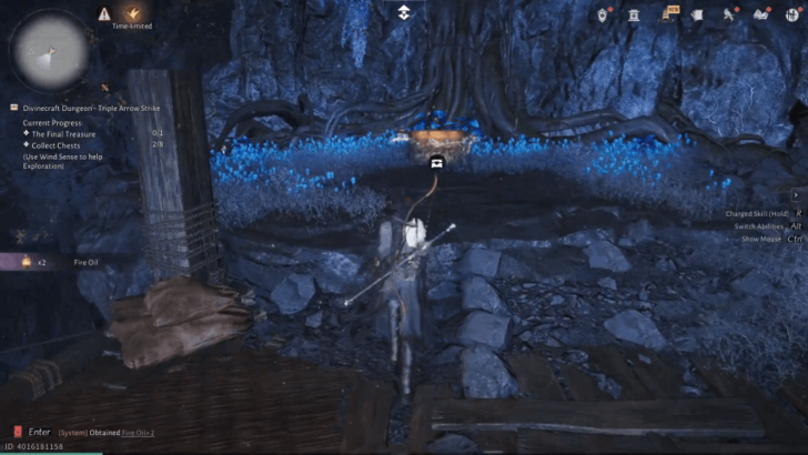 Divine Craft Dungeon   Triple Arrow Strike Chest Location (3)