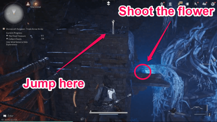 Divine Craft Dungeon   Triple Arrow Strike (6)