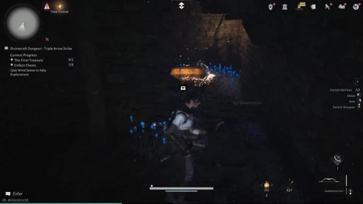 Divine Craft Dungeon   Triple Arrow Strike Chest Location (8).png