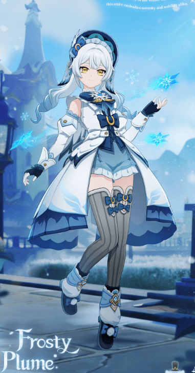 Genshin - Frosty Plume Manekina
