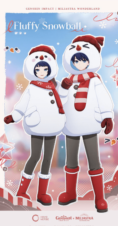 Genshin Impact - Fluffy Snowball Image