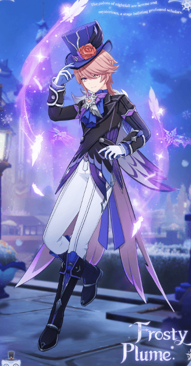 Genshin - Frosty Plume Shadowed Verse Manekin