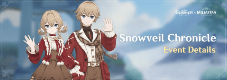 Genshin - Snowveil Chronicle Miliastra Battle Pass