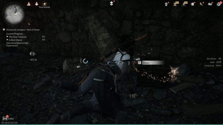 Divine Craft Dungeon   Path of Water Chest Location (5).png