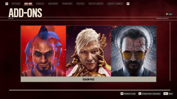 Purchase the Season Pass