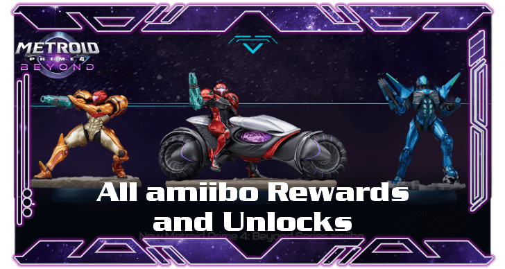 Metroid Prime 4 Beyond - All amiibo Rewards and Unlocks