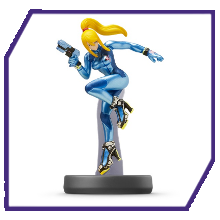 Metroid Prime 4 Beyond - Zero Suit Samus amiibo Icon