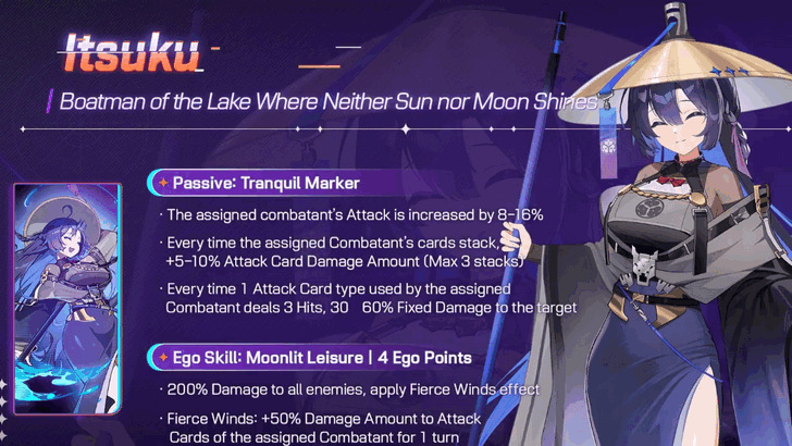 Chaos Zero Nightmare Itsuku Infograph