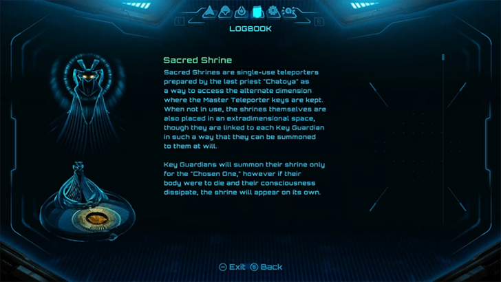 Sacred Shrine Full Logbook Scan