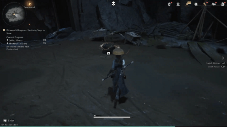 Divine Craft Dungeon - Vanishing Step in Snow - Chest Location (1)