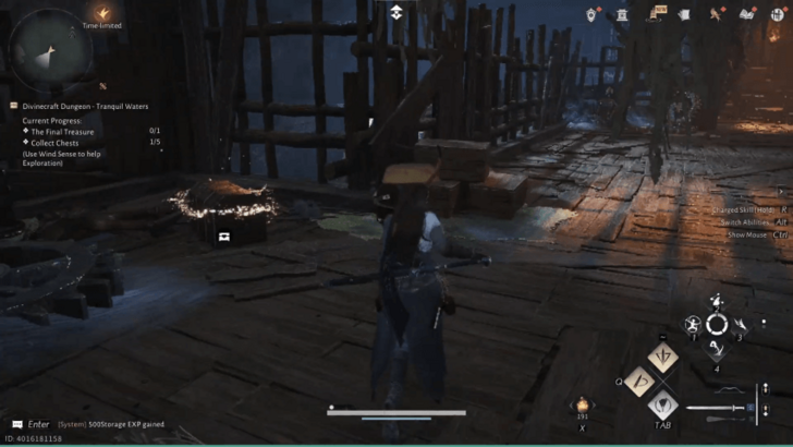 Divine Craft Dungeon - Tranquil Waters Chest Location (2)