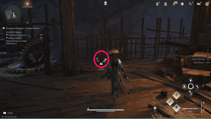 Divine Craft Dungeon - Tranquil Waters Chest Location (3)